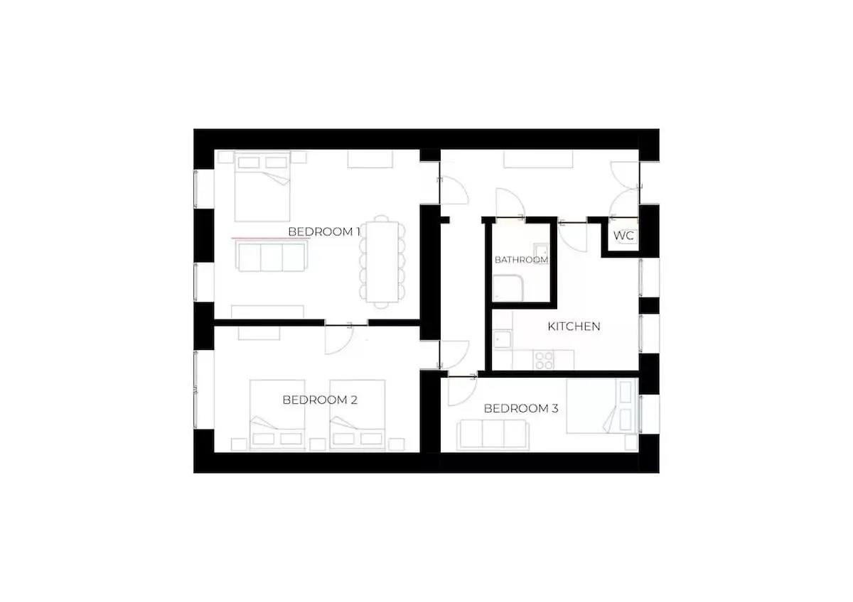 Apartment Spacious Apt 3Br I At Mariahilfer Strasse I Wifi Vienna Austria